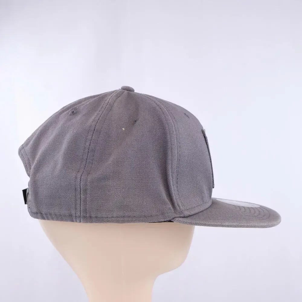 Air Jordan Jumpman Air Snapback Hat Gray Teal Logo Flat Bill Adjustable Cap
